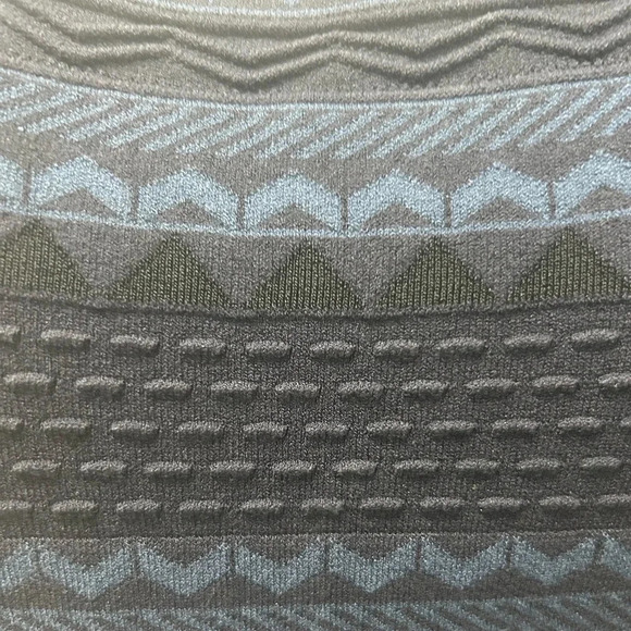 Ann Taylor Texture Stitch Flare Mini Dress Atlantic Navy Twee Mod Stretchy - Picture 6 of 12